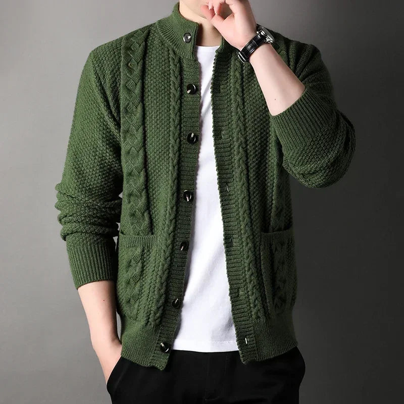 Everest Knit Wool Cardigan