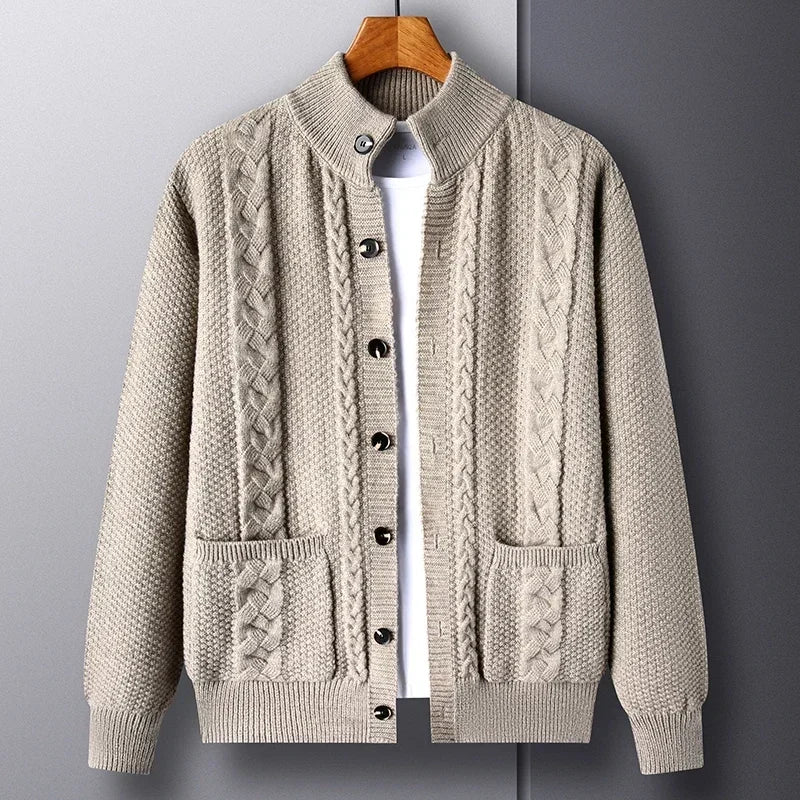 Everest Knit Wool Cardigan