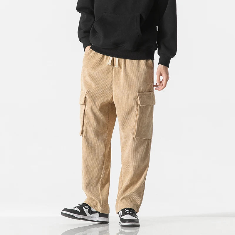 Cord Cargo Pants