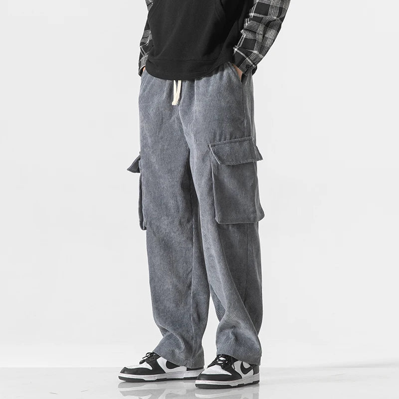 Cord Cargo Pants