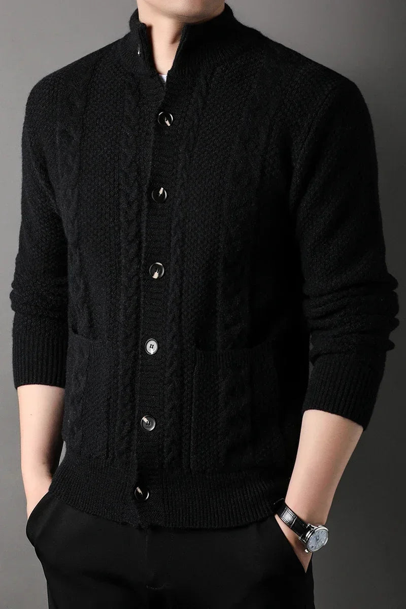 Everest Knit Wool Cardigan