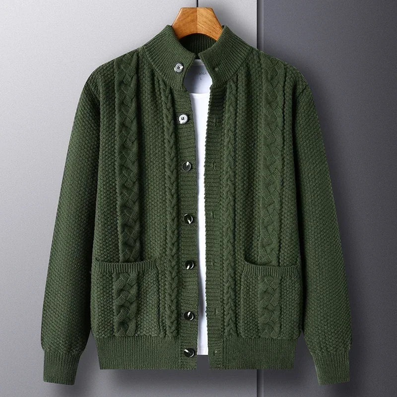 Everest Knit Wool Cardigan