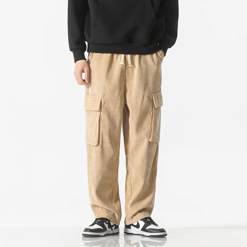 Cord Cargo Pants