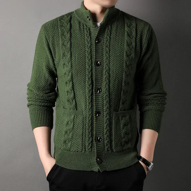 Everest Knit Wool Cardigan